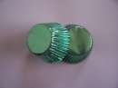 Green Foil Cupcake Papers